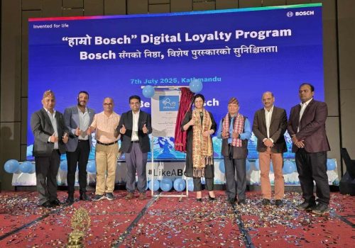 बोश नेपालले ल्यायो डिजिटल लोयल्टी कार्यक्रम ‘हाम्रो बोश’, मेकानिकलाई फाइदै फाइदा